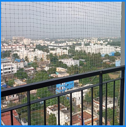Balcony-Pigeon-nets-Installation-In-Madhanandapuram