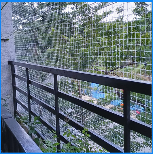 Balcony-Pigeon-nets-Installation-In-Vadapalani