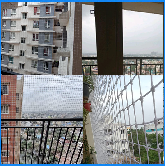 Balcony-Pigeon-nets-Installation-In-Porur