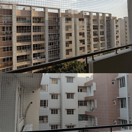 Balcony-Pigeon-nets-Installation-In-Besant Nagar