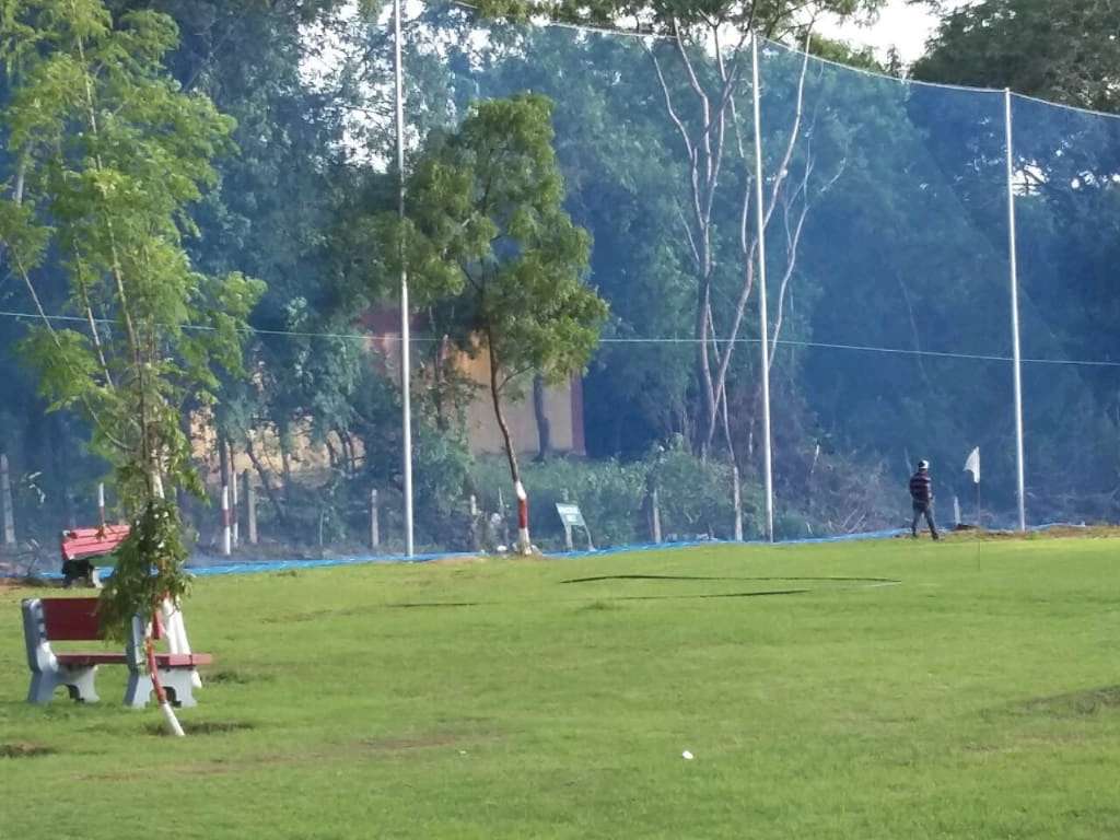 Golf driving range practice net installed by YPL Safety Nets Chennai