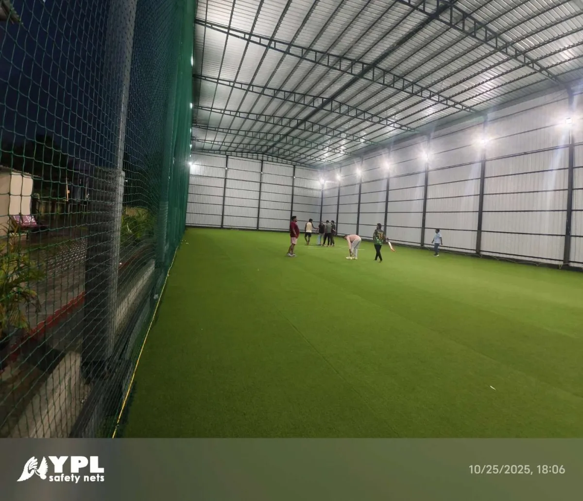 Indoor sports arena netting by YPL Safety Nets